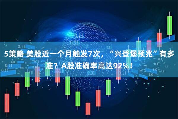5策略 美股近一个月触发7次,“兴登堡预兆”有多准?A股准确率高达92%!